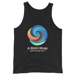 A Shirt Shop Tank Top (dark)