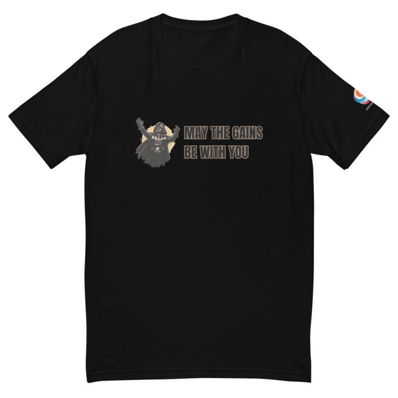GYMRAT 008 May the gains be with you MEN Short Sleeve T-shirt GYMRAT 008 May the gains be with you MEN Short Sleeve T-shirt