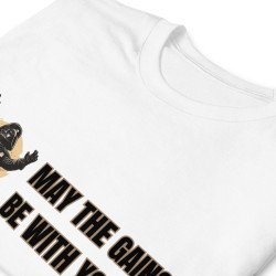 GYMRAT 008 May the gains be with you (BASIC) UNISEX Short-Sleeve T-Shirt