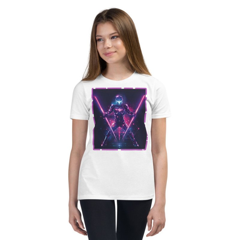 V0004 GIRL POWER 01 Youth Short Sleeve T-Shirt