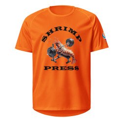 GYMRAT 001 Shrimp Press (black letters) - Unisex sports jersey