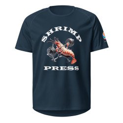 GYMRAT 001 Shrimp Press (white letters) - Unisex sports jersey
