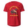 GYMRAT 001 Shrimp Press (yellow letters) - Unisex sports jersey