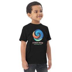 A Shirt Shop Toddler jersey t-shirt (dark)