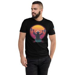 GYMRAT 003 YODA SUN - MEN Short Sleeve T-shirt