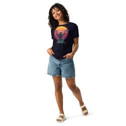GYMRAT 003 YODA SUN - WOMEN Relaxed T-Shirt
